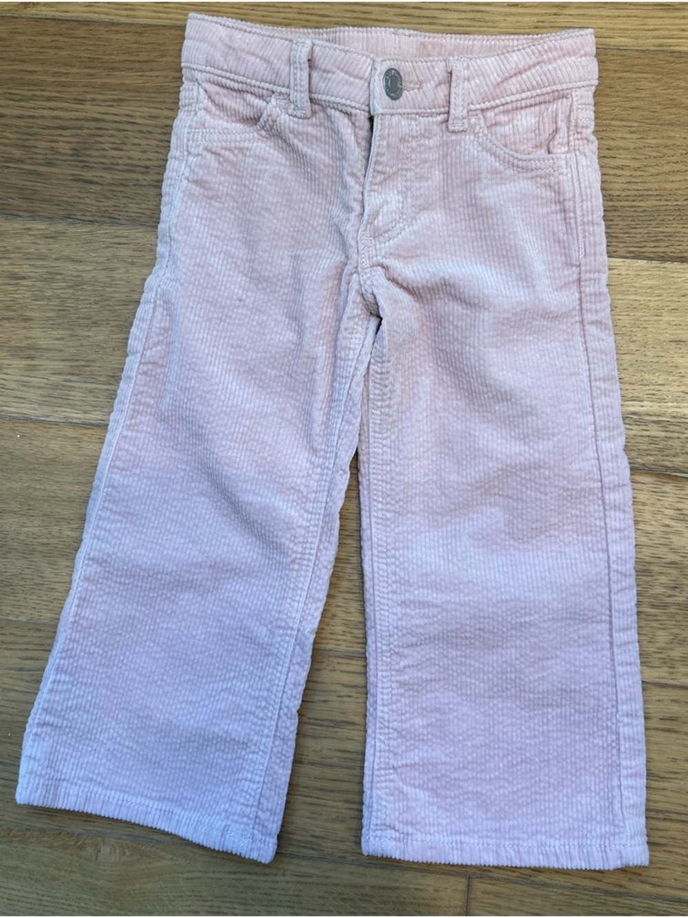 NWT H&M Blush Pink Corduroy Kids Pants